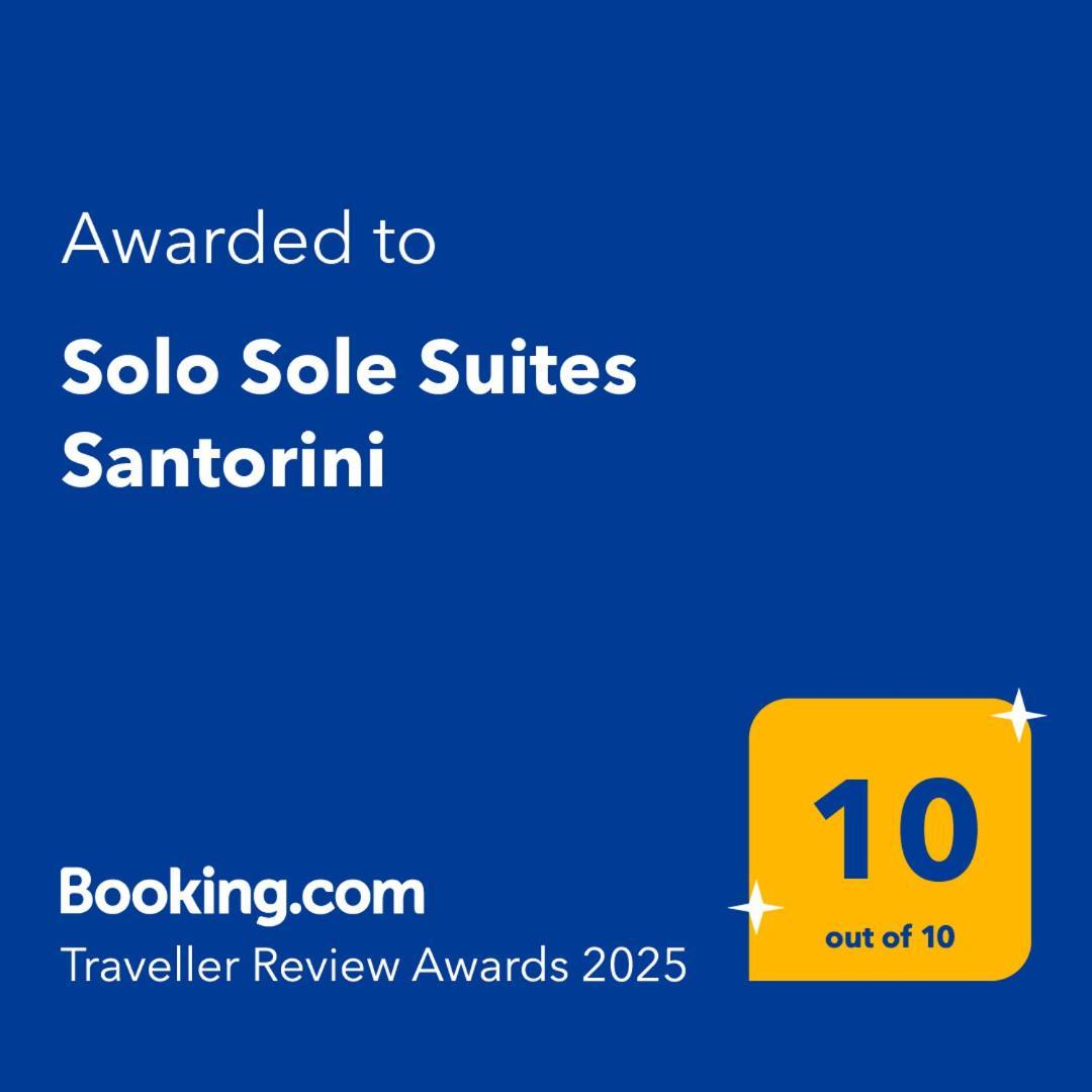 Solo Sole Suites Santorini Éxo Goniá Exterior foto